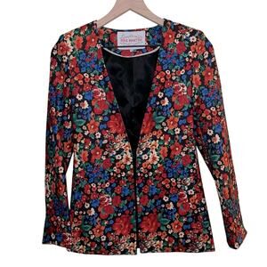 PINK MARTINI COLLECTION floral blazer XS
